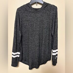 Justice Active Charcoal Heather Top